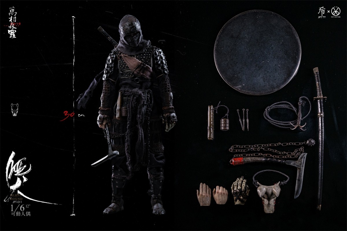 JPT design x POP COSTUME Myriads of Face NINJA-Silent Hound