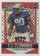 2015 Panini Prizm Collegiate Draft Picks Red Power Prizm TJ Clemmings #238 5ta