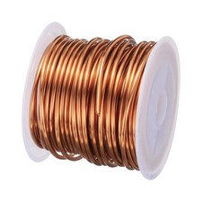1.5mm Magnet Wire 20ft 6m Enameled Copper Wire Coil 100g 155C Brown
