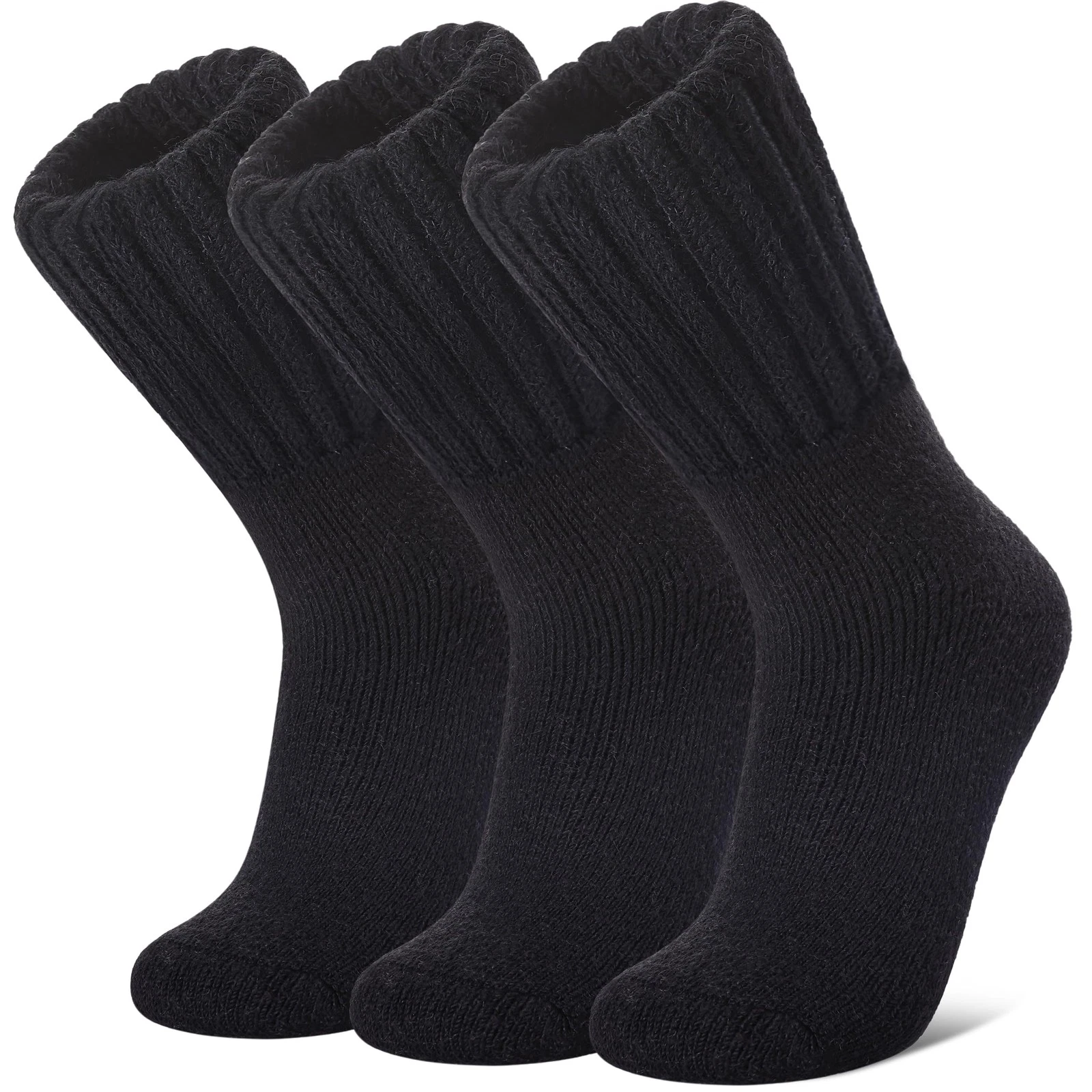 Boot Socks for Women Winter Warm Soft Cozy Thick Thermal Hiking Crew Socks Gi...