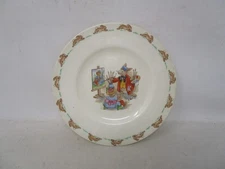 Bunnykins plate artistic bunny painting