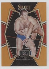2022 Select WWE Premier Level Orange Prizm 25/35 Bruno Sammartino #149 HOF 1c0k