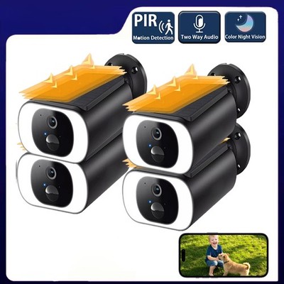 3MP WLAN ÜBERWACHUNGSKAMERA WIFI IP NETZWERK CAMERA Außen HD PTZ 355°