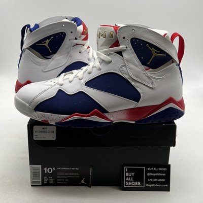 Air Jordan 7 Retro Tinker Alternate Sneakers Shoes SIZE 10.5 AIR JORDAN 7 RETRO TINKER ALTERNATE OLYMPIC (GS) SIZE 6y  main image 2