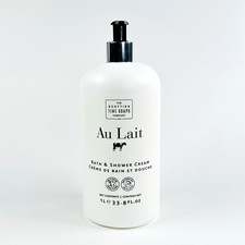 The Scottish Fine Soaps Company Au Lait Bath  Shower Cream 1L / 33.8 fl oz 