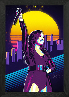 Demi Lovato Gerahmtes Wandbild Poster Leinwanddruck Bild