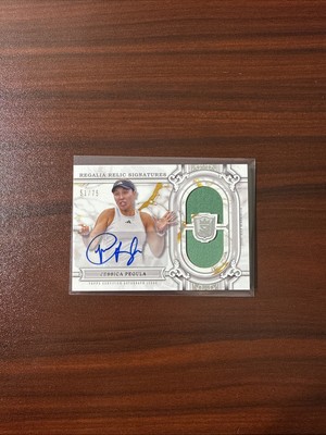 2024 Topps Royalty Tennis Jessica Pegula Regalia Patch Auto Game Used Silver /75