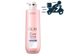 Olay Super Serum Body Wash for Rough  Bumpy Skin, 18.5 fl oz