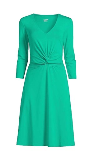 lands end long sleeve fleece quarter zip dress Lands' End Women's Anyweather RainDefense Fleece Quarter Zip Pullover