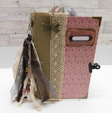 Junk Journal Handmade Chunky Vintage Style Handmade Vintage Hardcover /Ephemera