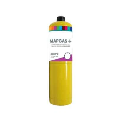 MARK VITOW 1 x Yellow MAPP /MAP+ Pro Gas Cylinder 400g Disposable Bottle Fast Delivery