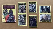 RARE STAR WARS: RETURN OF THE JEDI CARDS & WRAPPER (1983/84) Lucasfilm; Holland