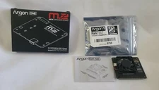 Argon Fan HAT for Raspberry Pi 4/Argon One M.2 Sata Expansion Board to USB 3.0 