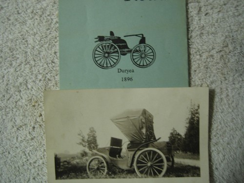 1903 Duryea Car Model L 1929 PRESS PHOTO w AACA Guide Hershey PA - Picture 4 of 18
