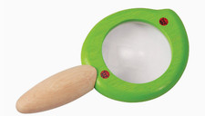 Plan Toys Lente di Ingrandimento Foglia in Legno - Realizzato in Sostenibile