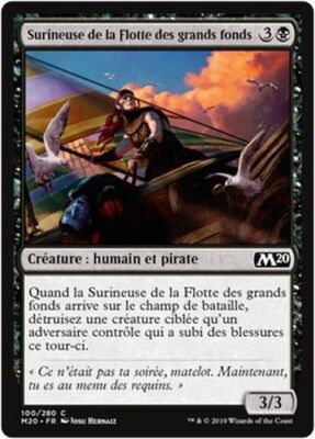 MTG Magic M20 - (x4) Fathom Fleet Cutthroat/Surineuse de la Flotte..., French/VF