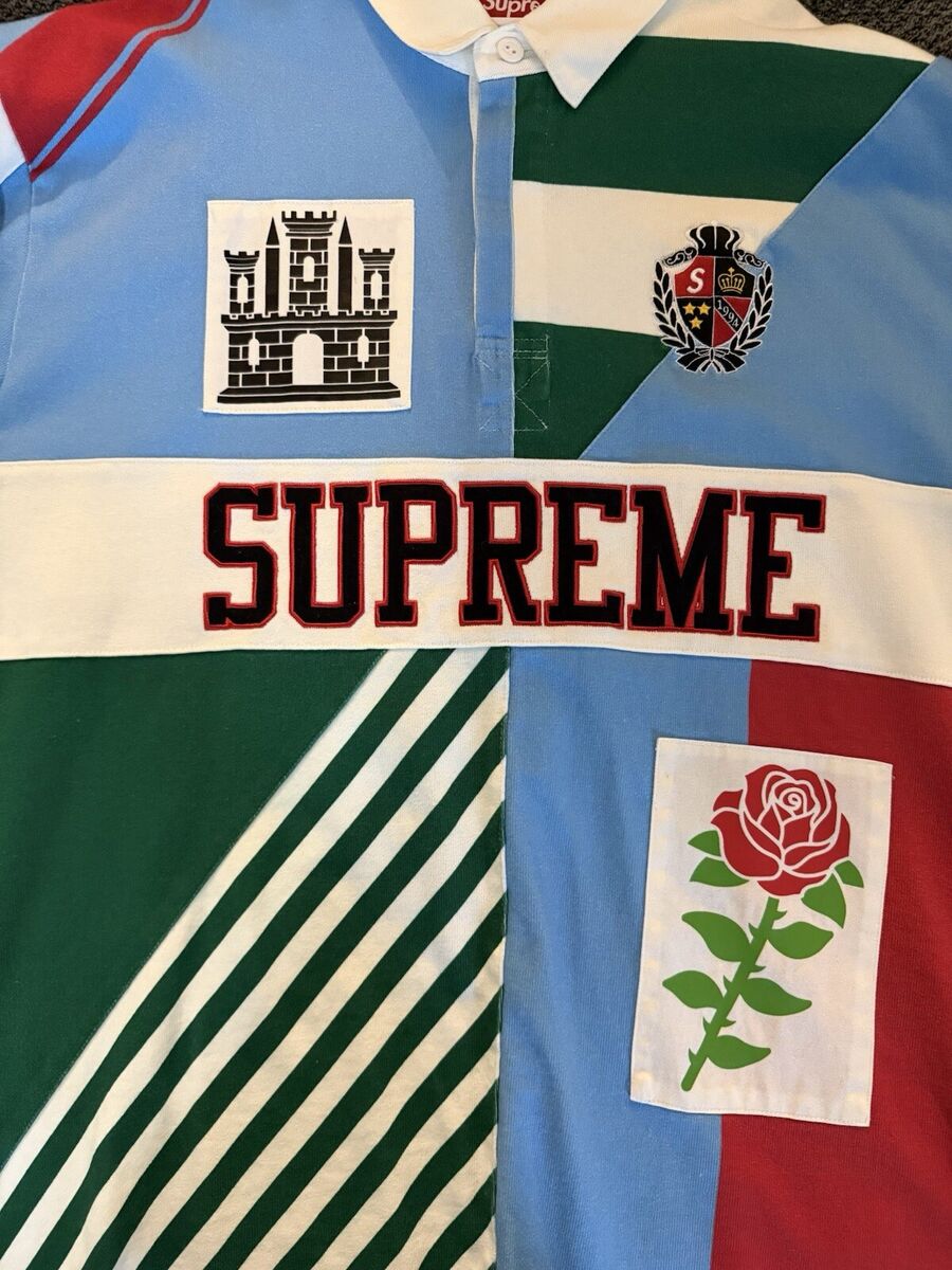 Supreme Rose Rugby White - Size Xl | eBay Supreme Rose Rugby White - Size Xl | eBay