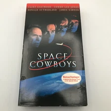 Space Cowboys (VHS, 2001) Clint Eastwood Tommy Lee Jones James Garner