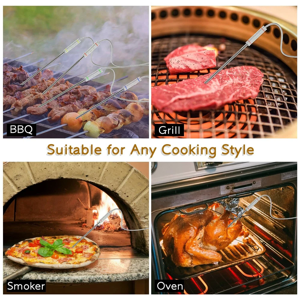 Digital Meat Thermometer for Cooking and Grilling Digital Meat Thermometer for Cooking and Grilling