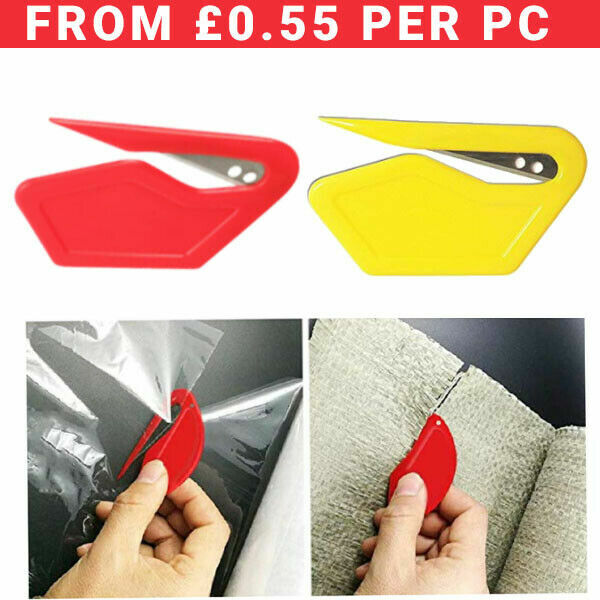 Letter Opener Cutter Open Office Envelope Paper Knife Safety Sharp Blade Plastic