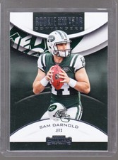 Sam Darnold Rookie 2018 Contenders Rookie Of The Year Card #RYA-SD. rookie card picture