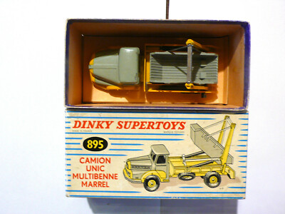 Dinky Toys 895 38A Unic Skip Lorry Benne Marrel Mib 9 En Boite Very