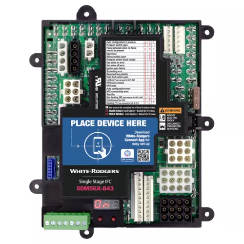 White-Rodgers 50M56X-843 Integrated Furnace Control Board, Universal Replacement