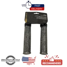 ORIGIN8 STICKR LOCKING LOCK ON GLITTER SILVER 132MM