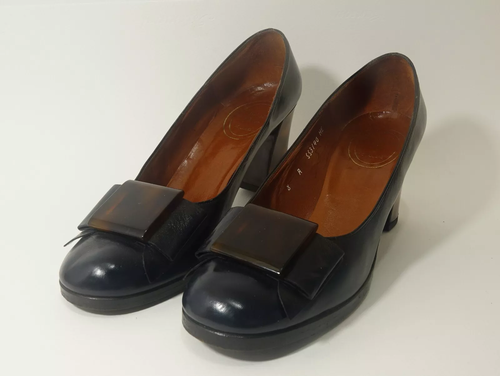 Chaussures Escarpins Souliers Christian Dior Années 60 70 Vintage Shoes 70's
