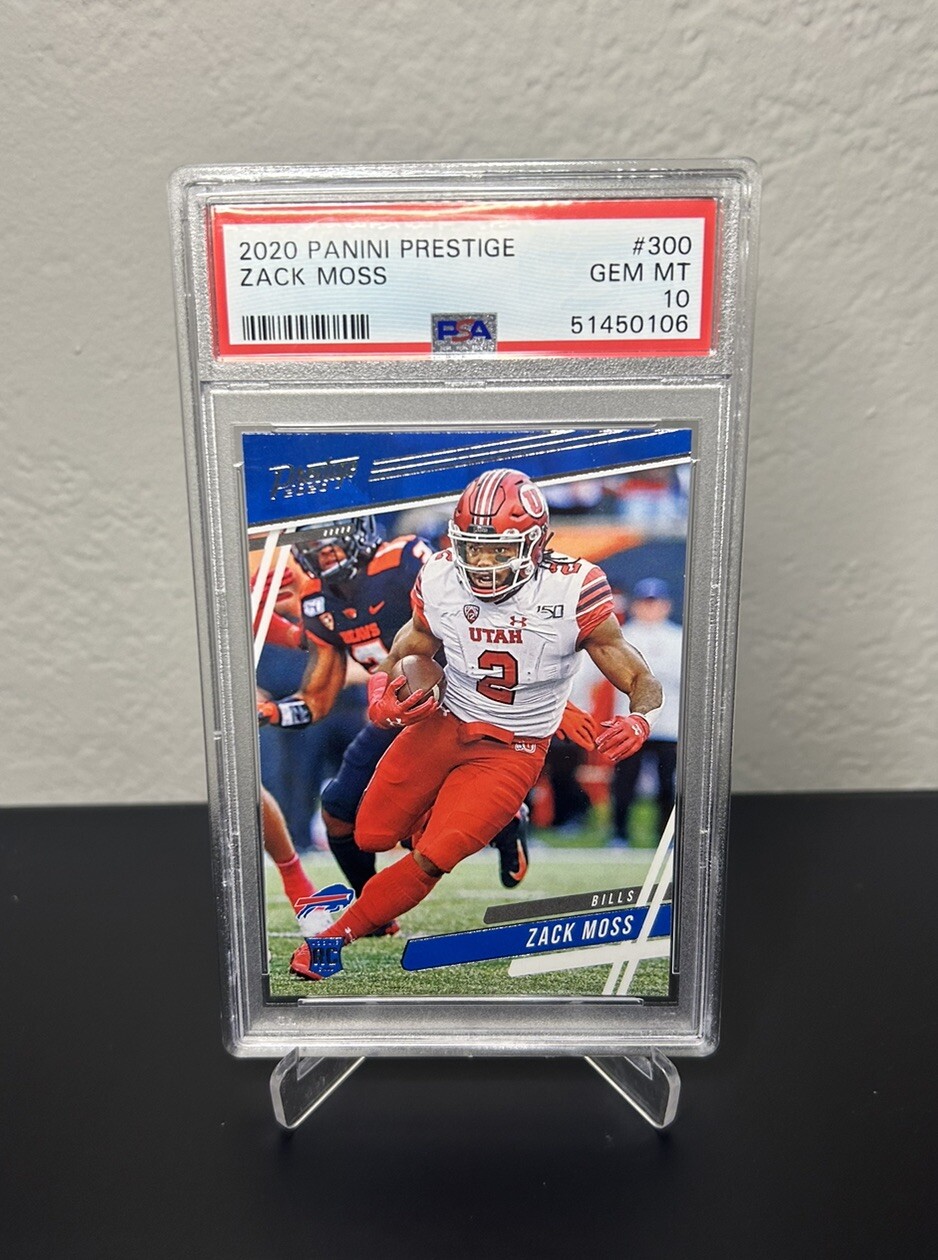 Zack Moss Panini Prestige #300 Base