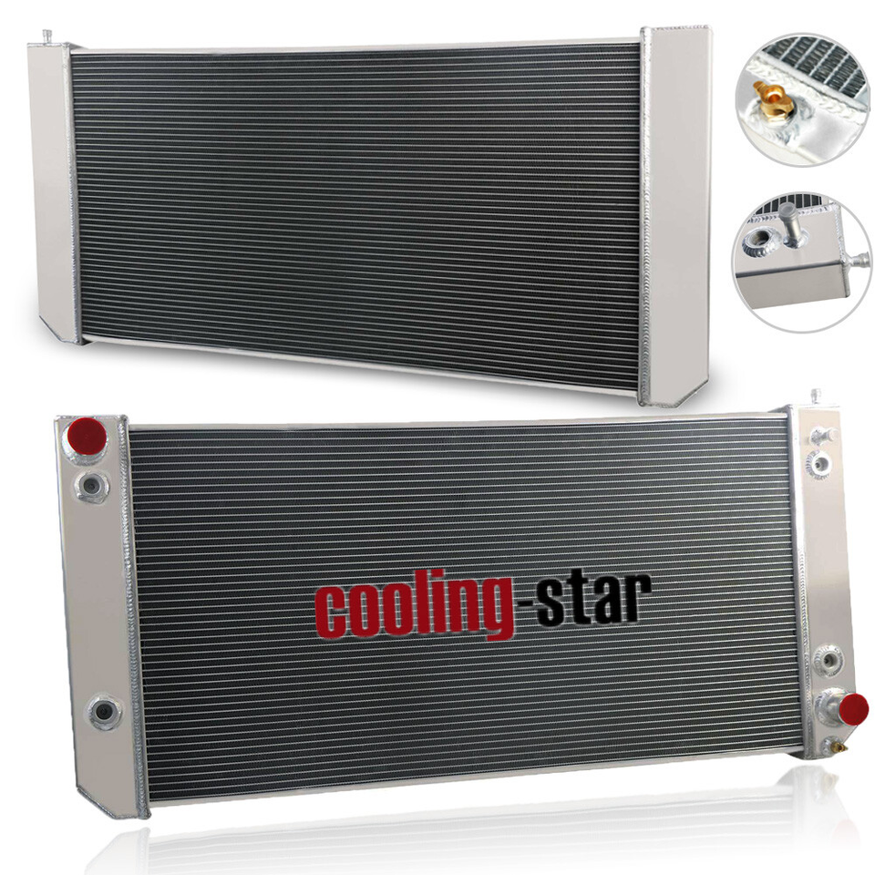 Three Core Radiator 3-CORE RADIATOR FITS 03-07 CHEVY GMC C5500 KODIAK C4500 TOPKICK C6500 8 ...