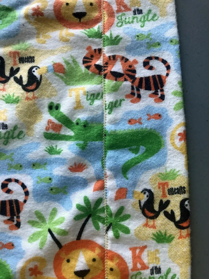 Bebé Niño Rey de la Selva Recepción con Eructo/Paños de Lavado a Juego Foto 4 de 4