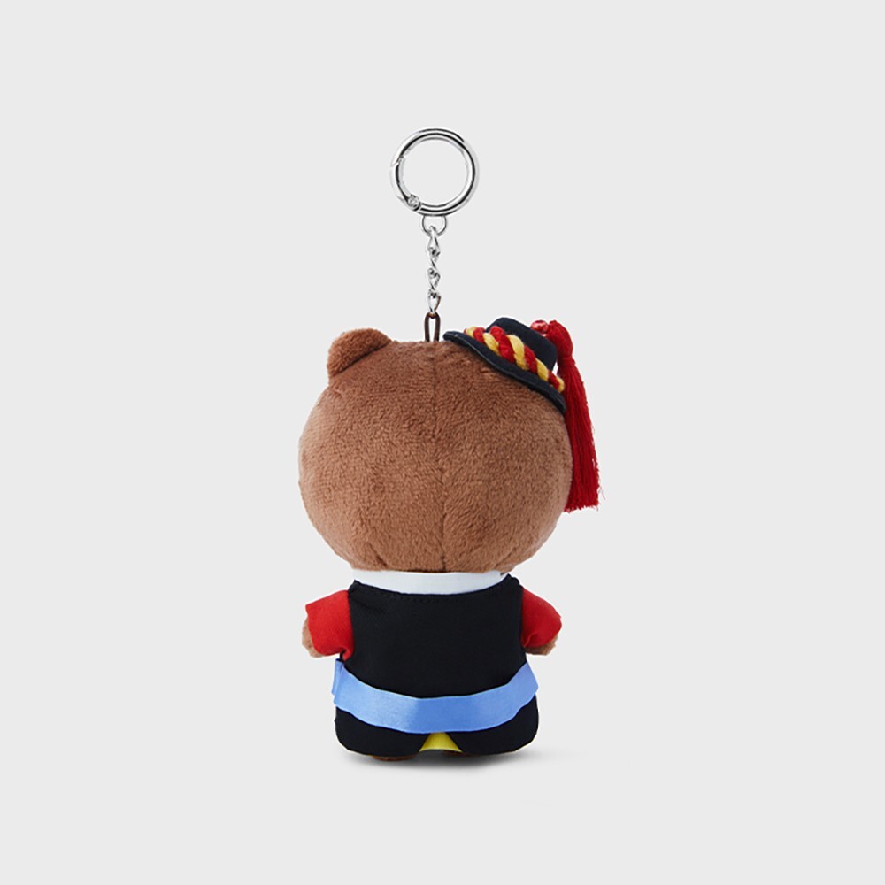 LINE FRIENDS Official Authentic Brown Bear Hanbok Costume Plush