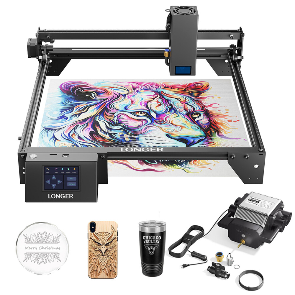 LONGER RAY5 130W Laser Engraver Review - Laser Die Cutter