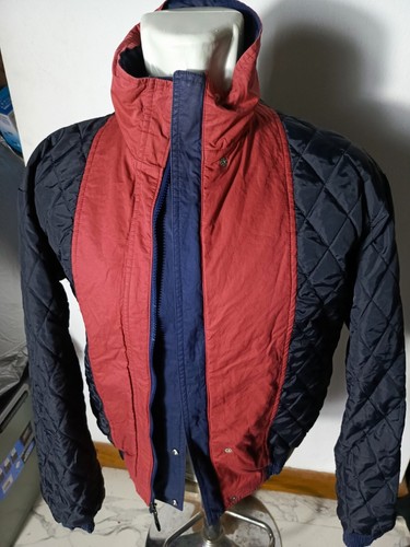 MCGREGOR Military Puffer Jacket Double Sided Blue/Black Heavy | P:24, L:25 - Picture 12 of 15
