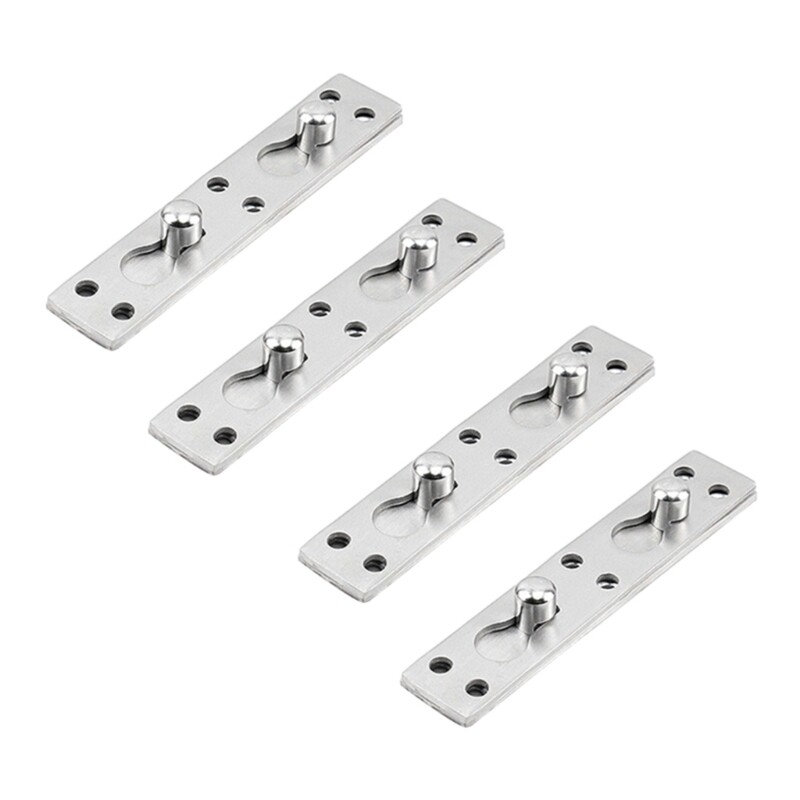 Bed Frame Fasteners Stainless Steel Furniture Bed Hinge Connector Hardware-image