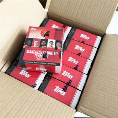 2024-25 Topps Manchester United Premier League Team Box