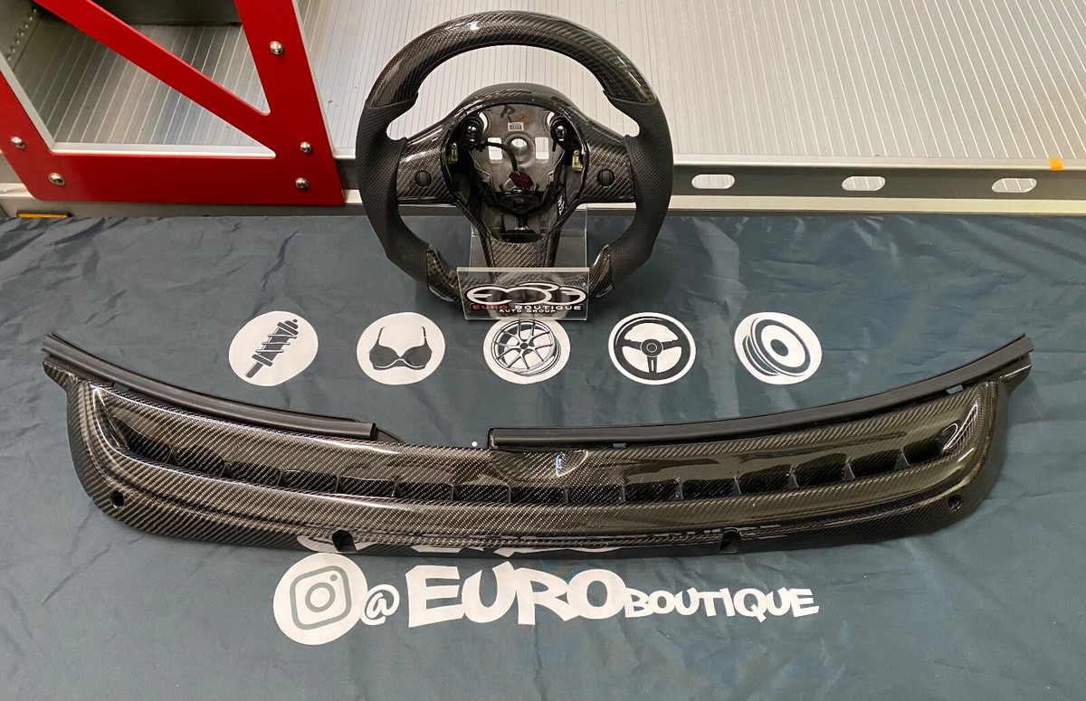 NSX Carbon Fiber Rear Window Garnish Surround finished in Gloss CF