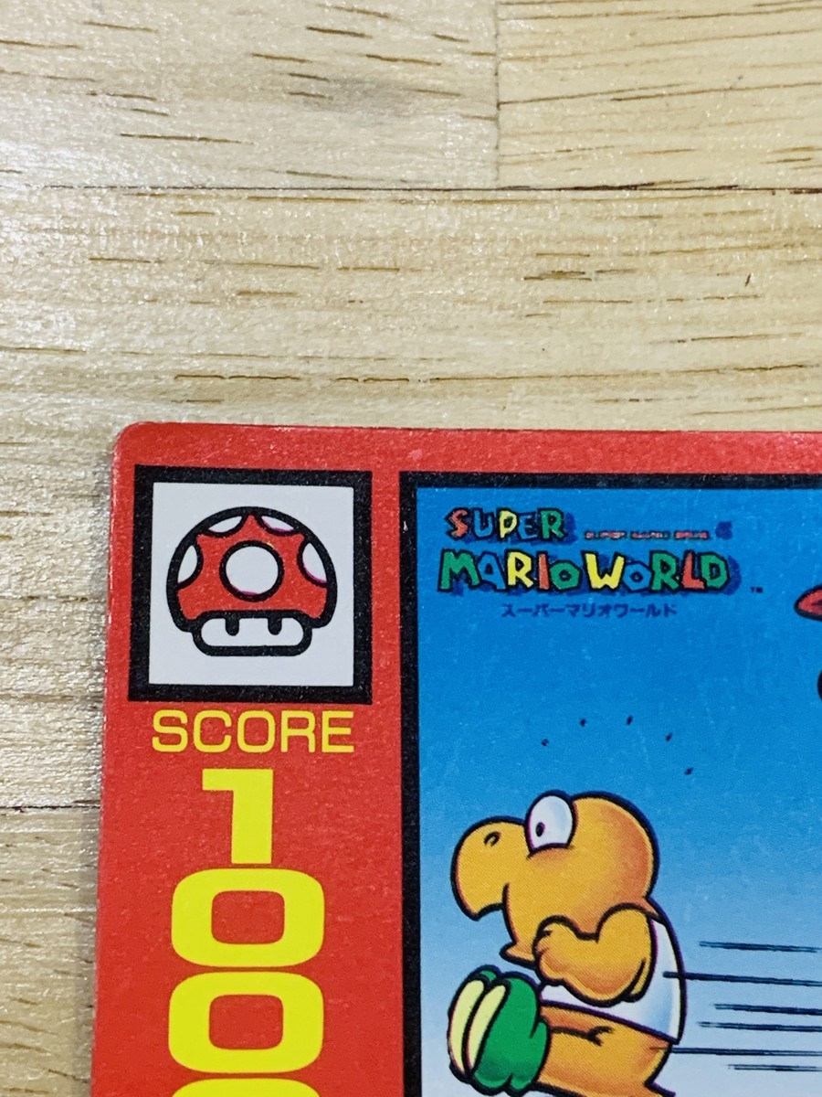 Mario Card Super Mario World Nokonoko No.21 Nintendo MAR-6 F