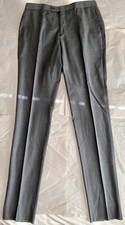 NW/OT JOHN VARVATOS Men s Gray Wool Dress Pants Trousers US36/EU52 Made in ITALY