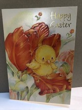 Happy Easter Greeting Card  Friendship, Love ...  Chicks New W Envelope