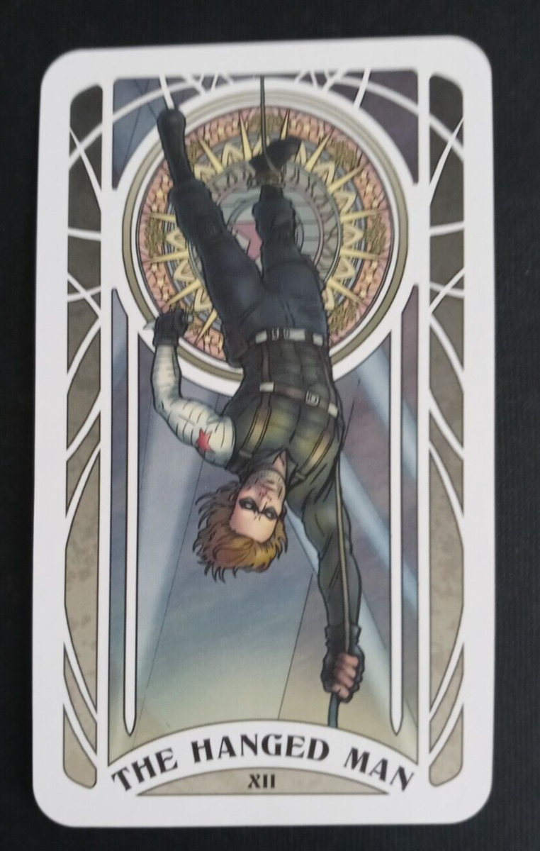 2023 Marvel Tarot Card By Lily McDonnell Winter Soldier 12 The