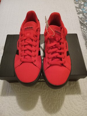 New Adidas sneakers-(Red&Black)- sz 7(men) shoes are very nice