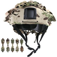 Fast Helmet Cover Camouflage Combat Hunting 3D Laser Cutting Camouflage Cover