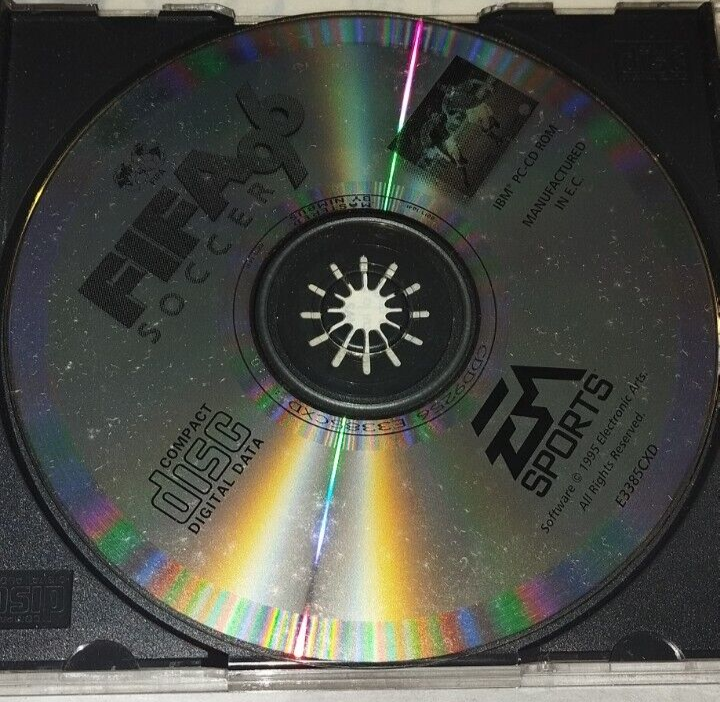 FIFA 96 Sur PC - Version Originale Boîte Carton - Collection - CD-ROM Inclus