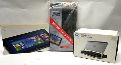NOB Dell Venue 7130 Pro/7139 Pro Tablet i5-4300Y +Dock & Case Bundle N1530 C9