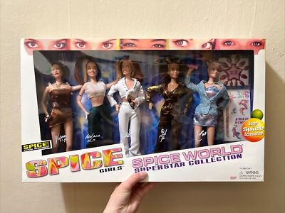Spice Girls World Superstar Collection 5 Doll Set Galoob 1998
