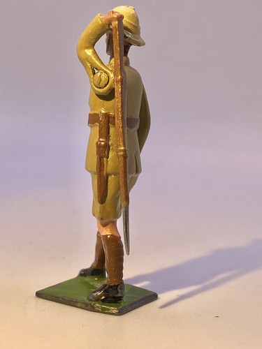 Britains🔥Limited Vintage 1934 British Infantry Lead Soldier 1/32 - Excellent - Picture 9 of 18