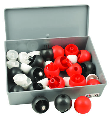 Magnetic Atoms Molecular Model Set (Carbon, Methane, Butane) - Eisco Labs