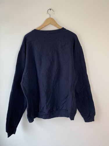 University of Dad Windsor Navy Blue Embroidered Men's Sweatshirt Approx. Size XL - Picture 4 of 4